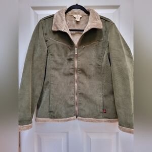 Woolrich Olive Green Corduroy Jacket